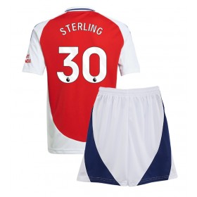 Arsenal Raheem Sterling #30 Hemmakläder Barn 2024-25 Kortärmad (+ Korta byxor)